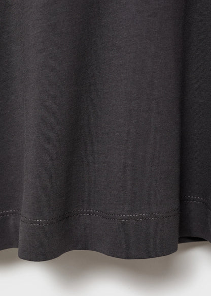 Cotton Pyjama T Shirt With Sleeve Detail