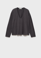 Cotton Pyjama T Shirt With Sleeve Detail