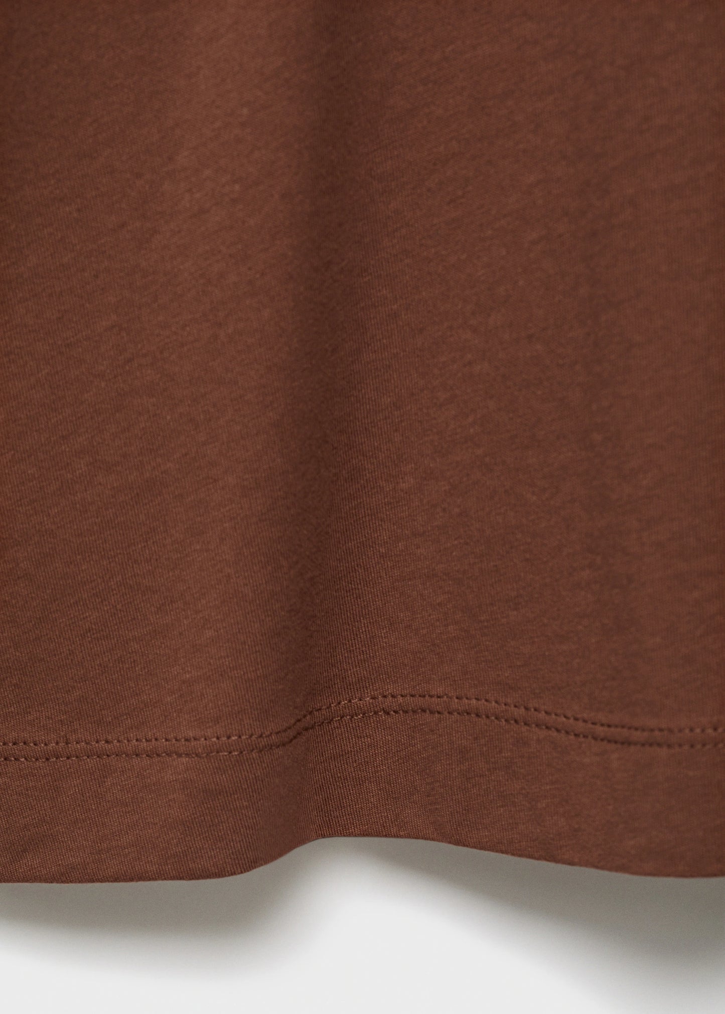 Cotton Pyjama T Shirt With Sleeve Detail