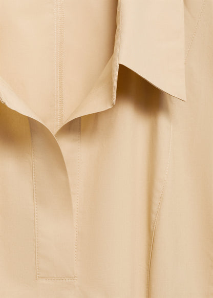 Cotton Shirt Dress