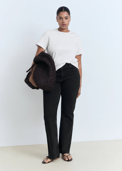 Cotton Short Sleeved T Shirt