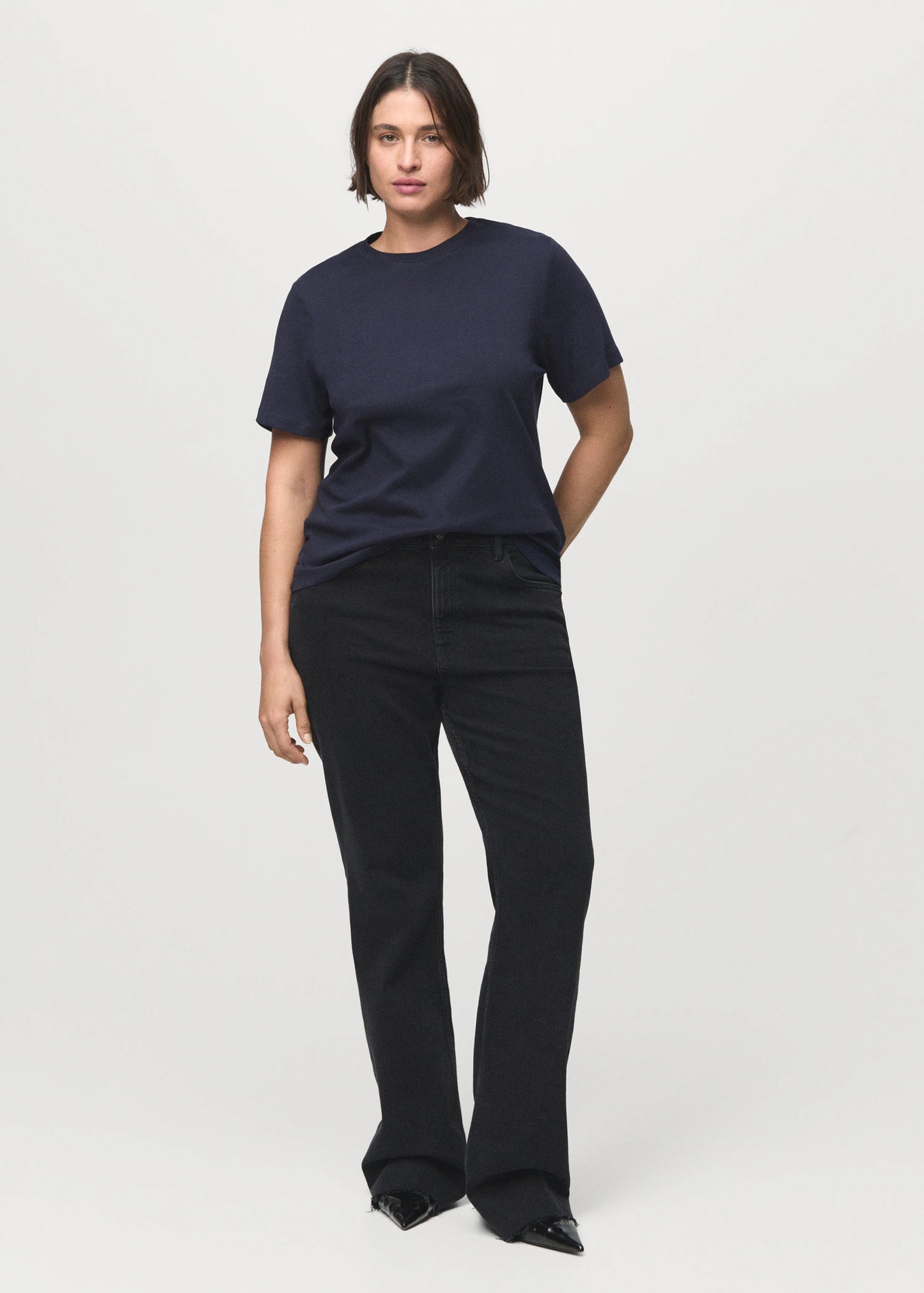 Cotton Short Sleeved T Shirt