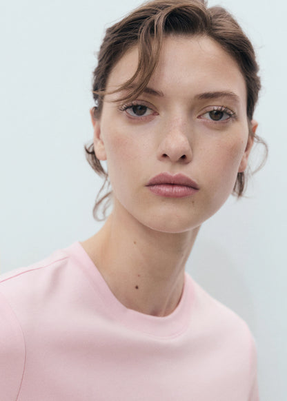 Cotton Short Sleeved T Shirt