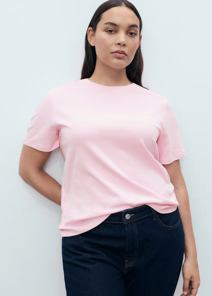 Cotton Short Sleeved T Shirt