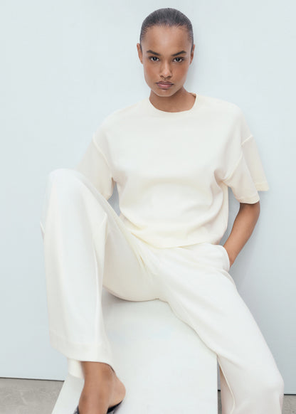 Cotton Short Sleeved T Shirt