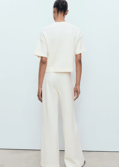 Cotton Short Sleeved T Shirt