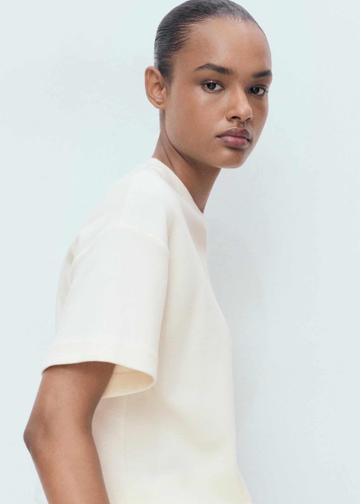 Cotton Short Sleeved T Shirt