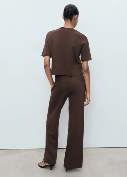 Cotton Short Sleeved T Shirt