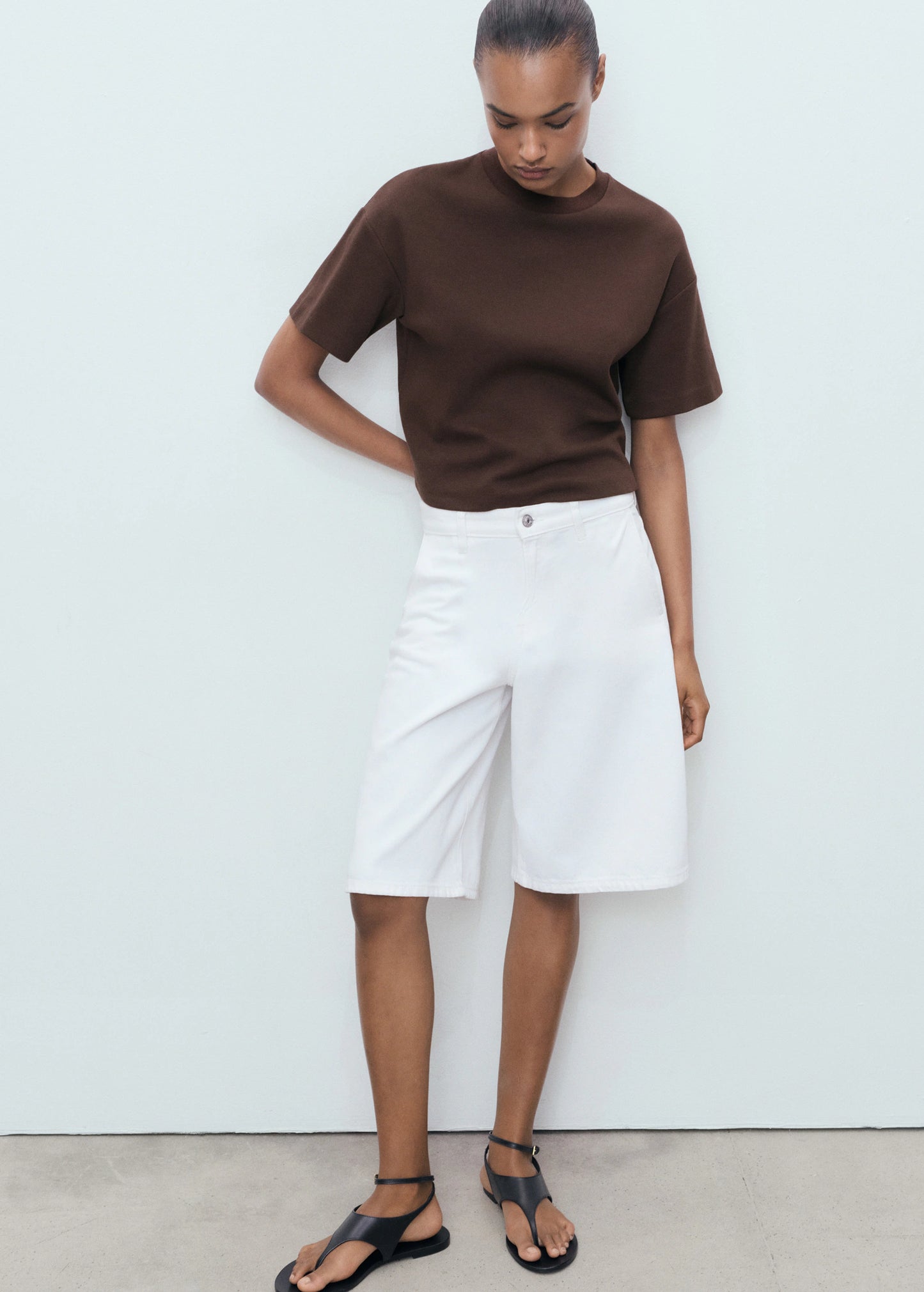 Cotton Short Sleeved T Shirt