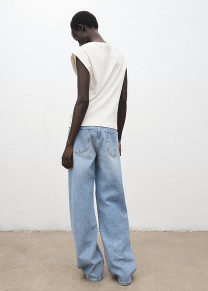 Cotton Sleeveless T Shirt