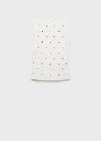 Cotton Studded Top