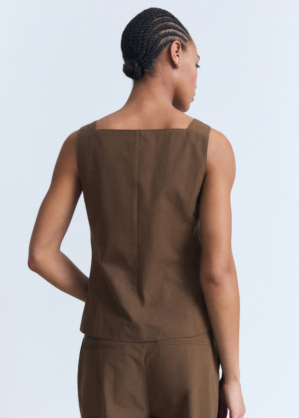 Cotton Suit Waistcoat