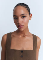 Cotton Suit Waistcoat