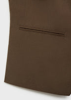 Cotton Suit Waistcoat