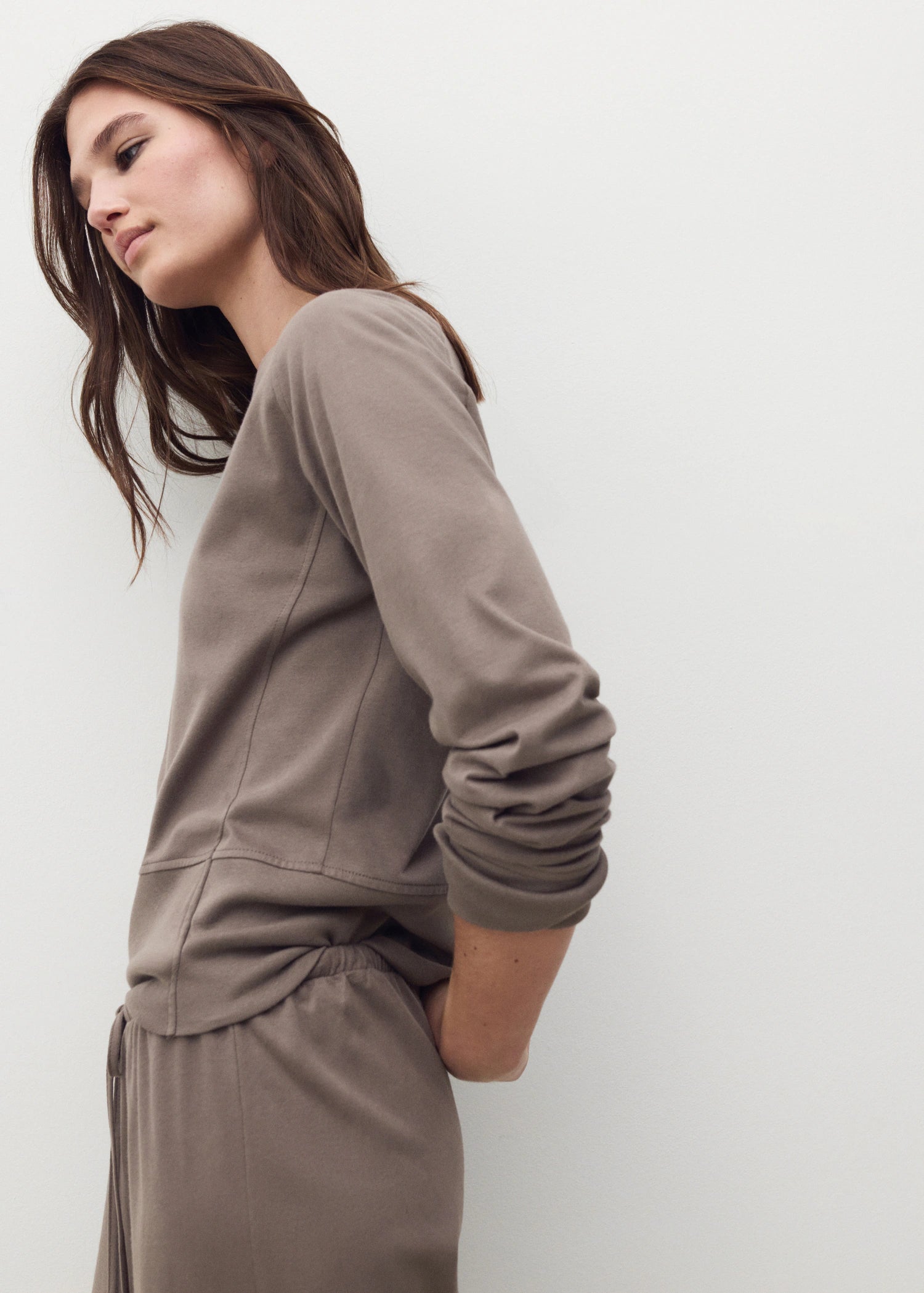 Cotton Sweatshirt With Soft Finish