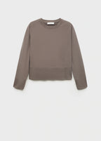 Cotton Sweatshirt With Soft Finish