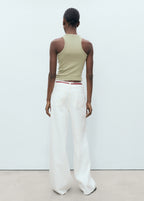 Cotton Top With Straps