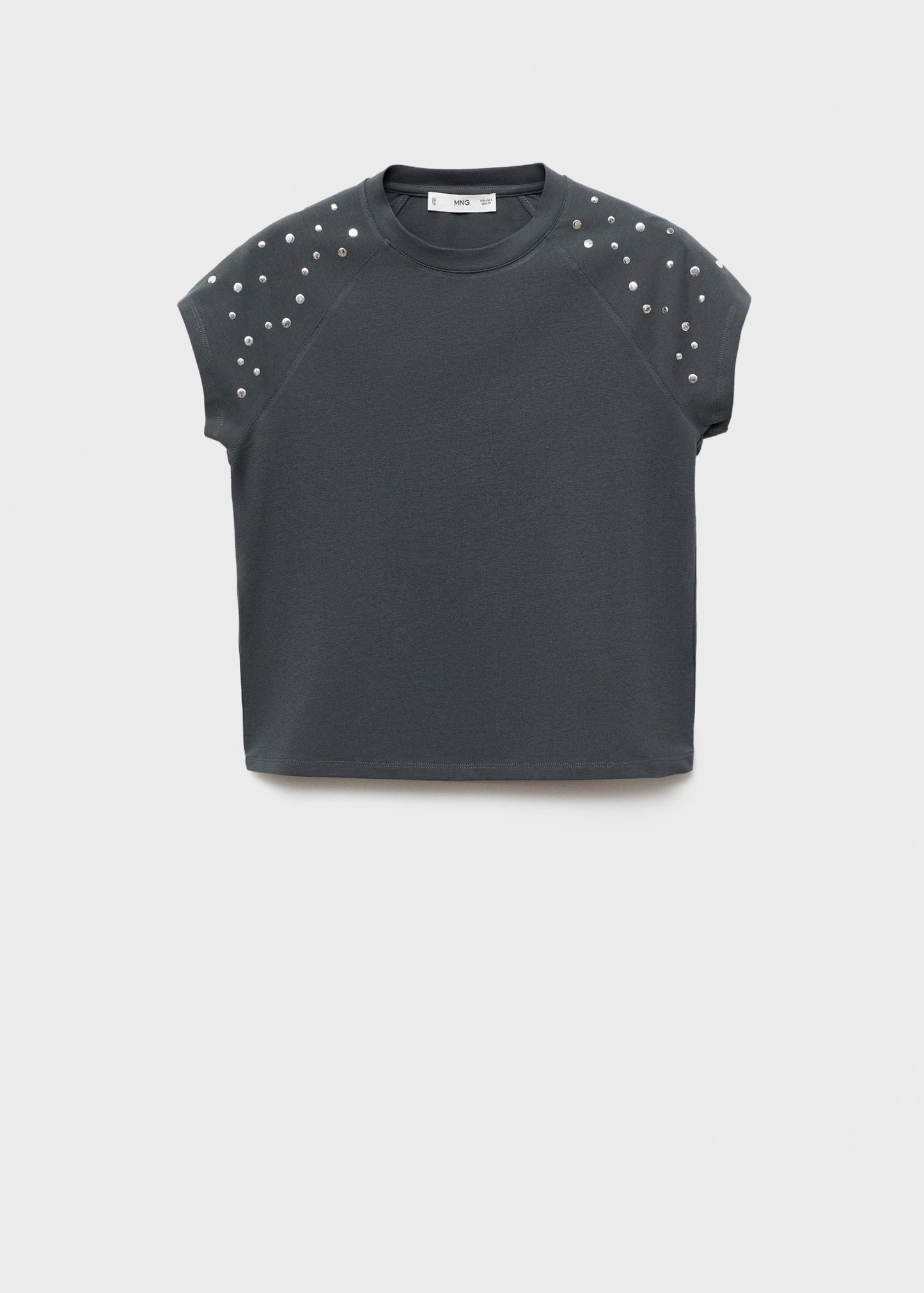 Cotton T Shirt With Studs
