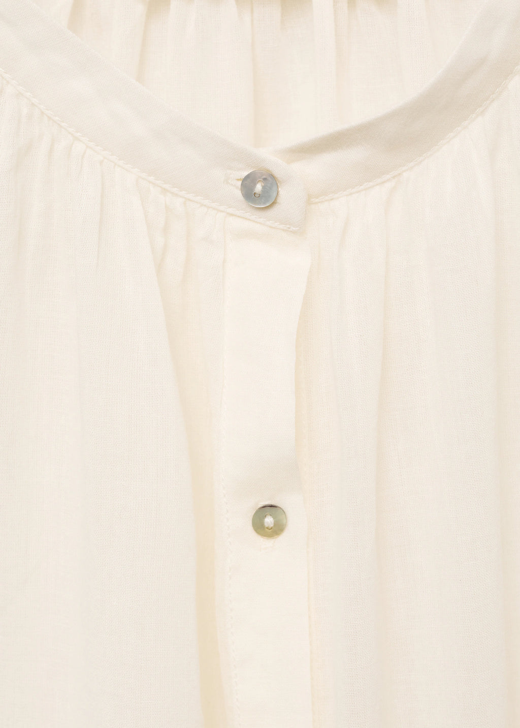 Cotton Tunic With Buttons