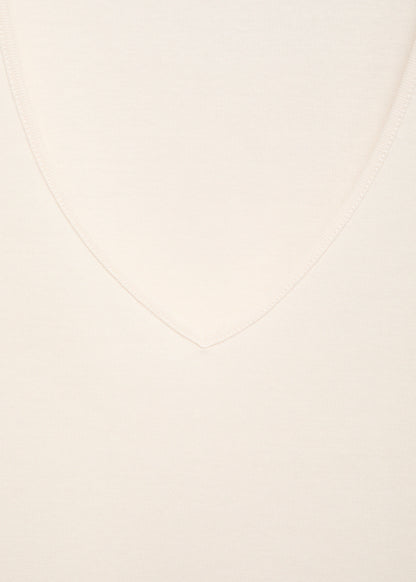 Cotton V Neck Tank Top