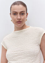 Cr¨ºpe Cotton Maternity Top