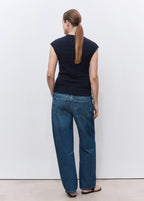 Cr¨ºpe Cotton Maternity Top