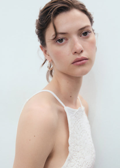 Crochet Applique Top