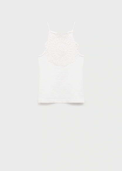 Crochet Applique Top