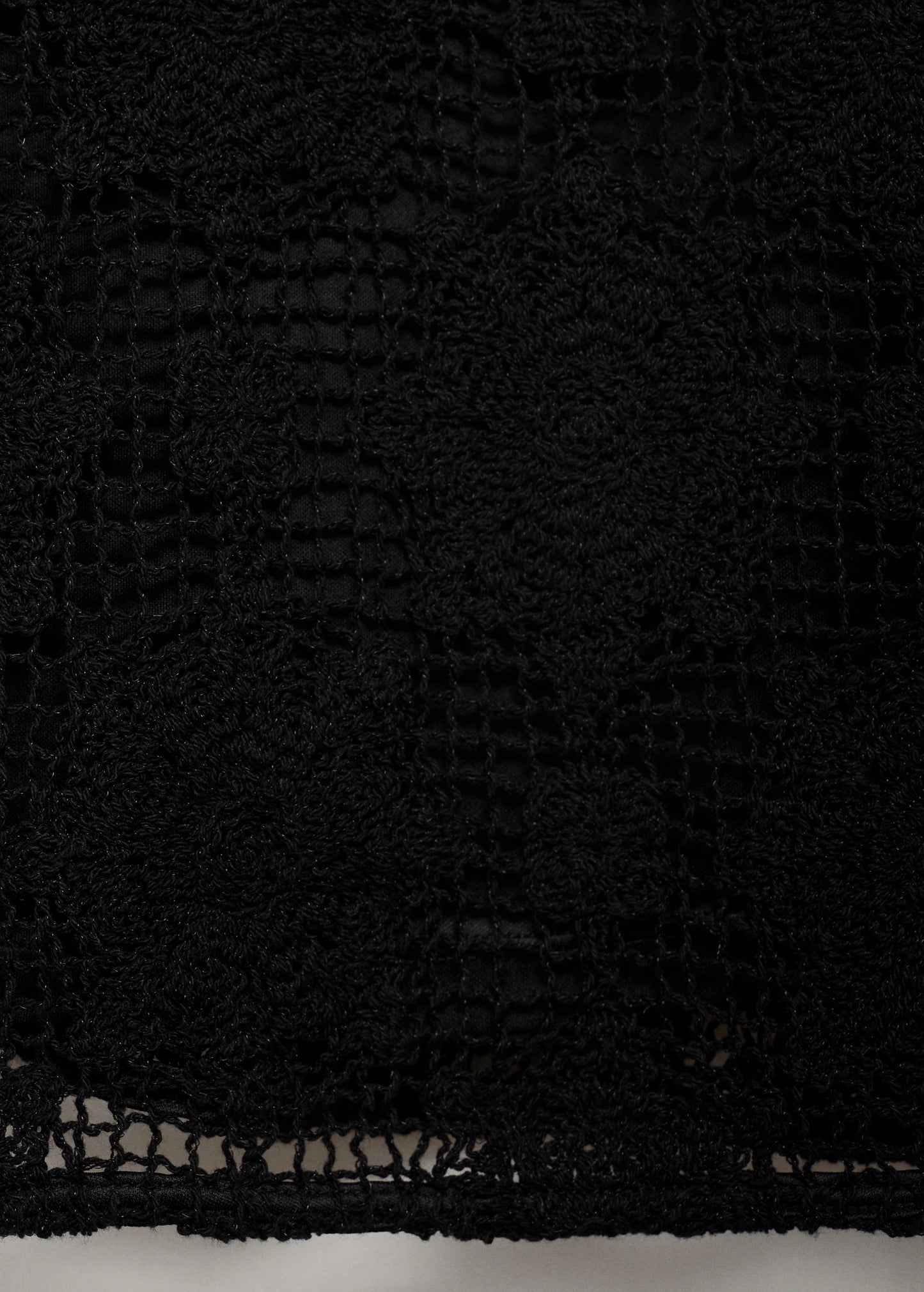 Crochet Dress With Back Neckline