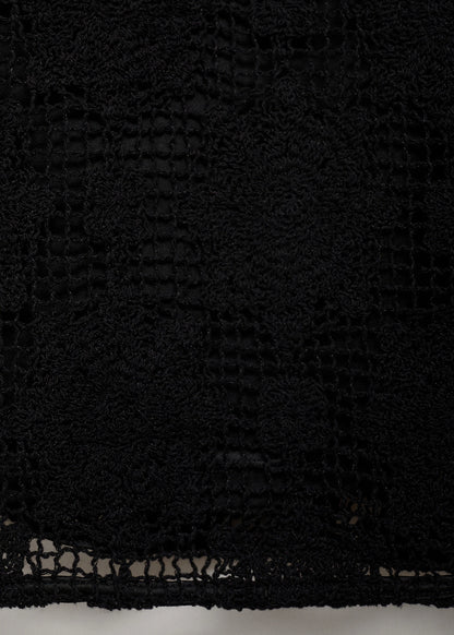 Crochet Dress With Back Neckline