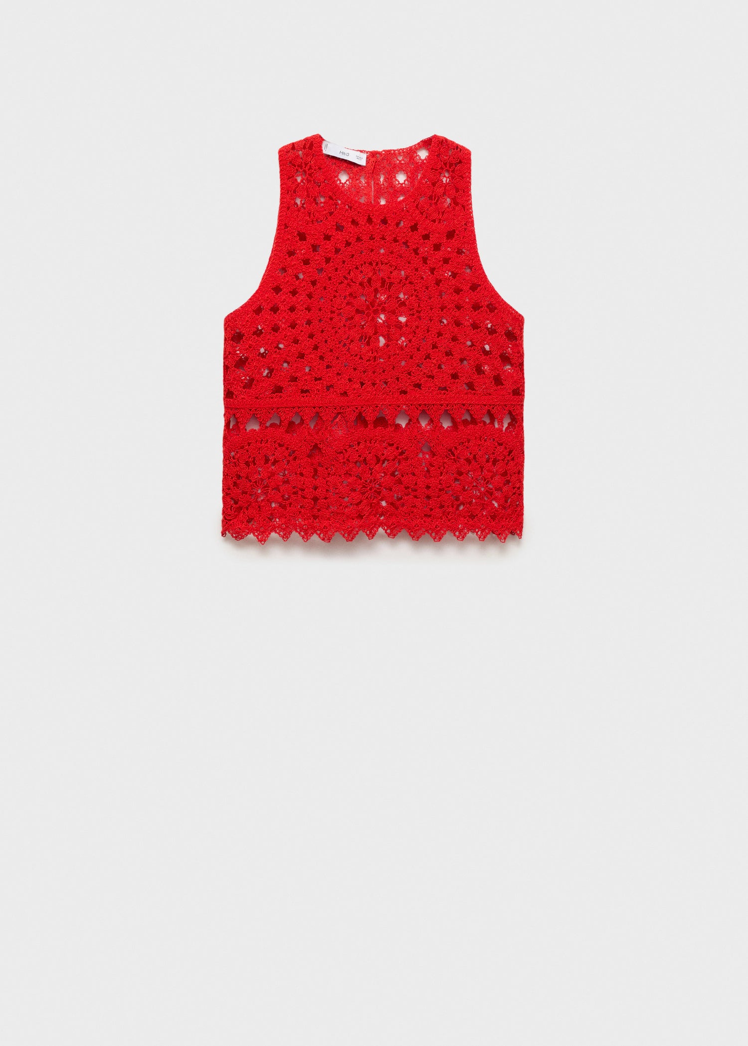 Crochet Knitted Top