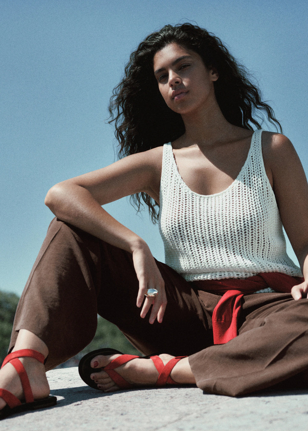 Crochet Top With Straps