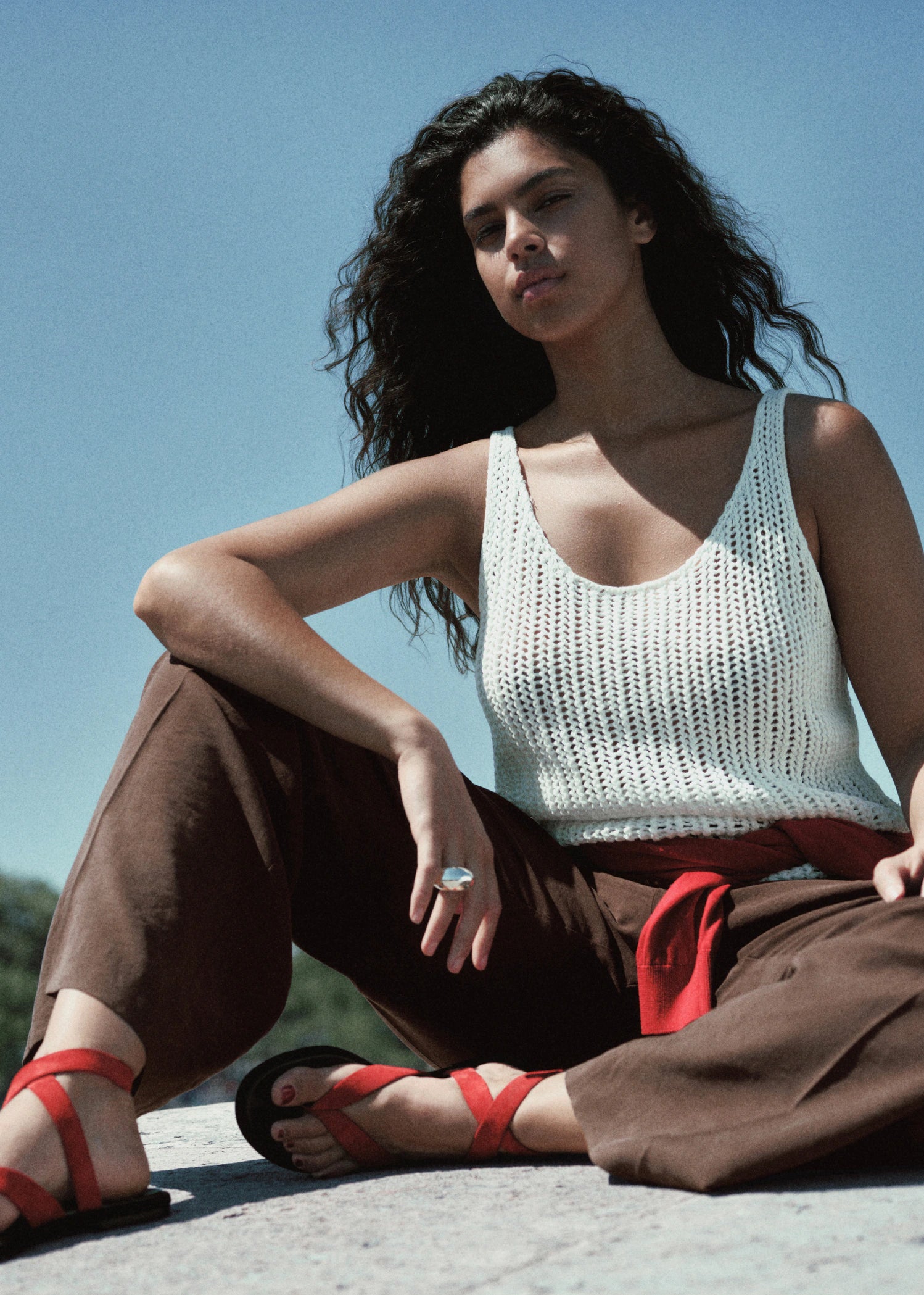 Crochet Top With Straps