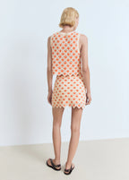 Crochet Top With Ties