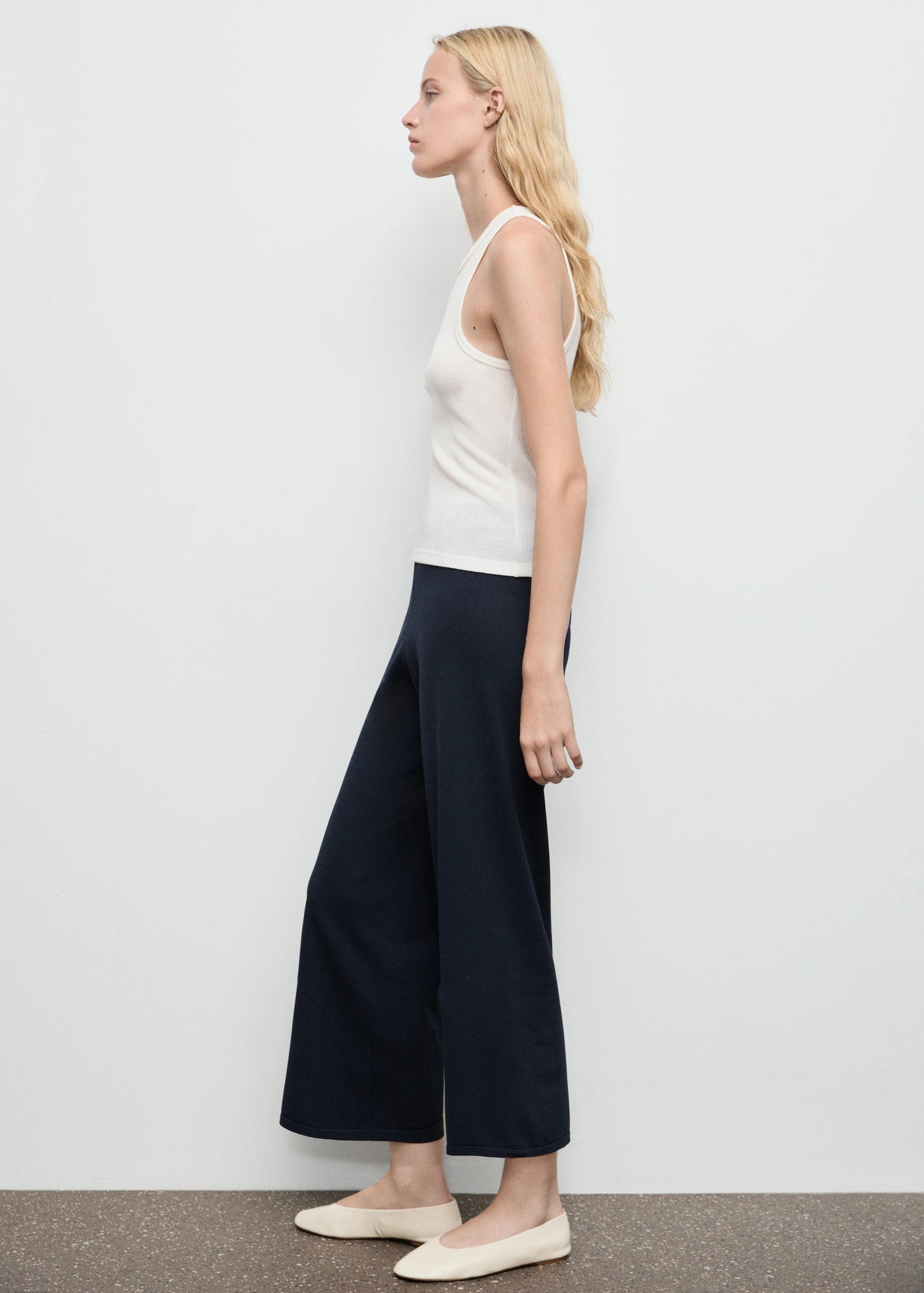 Crop Knit Trousers