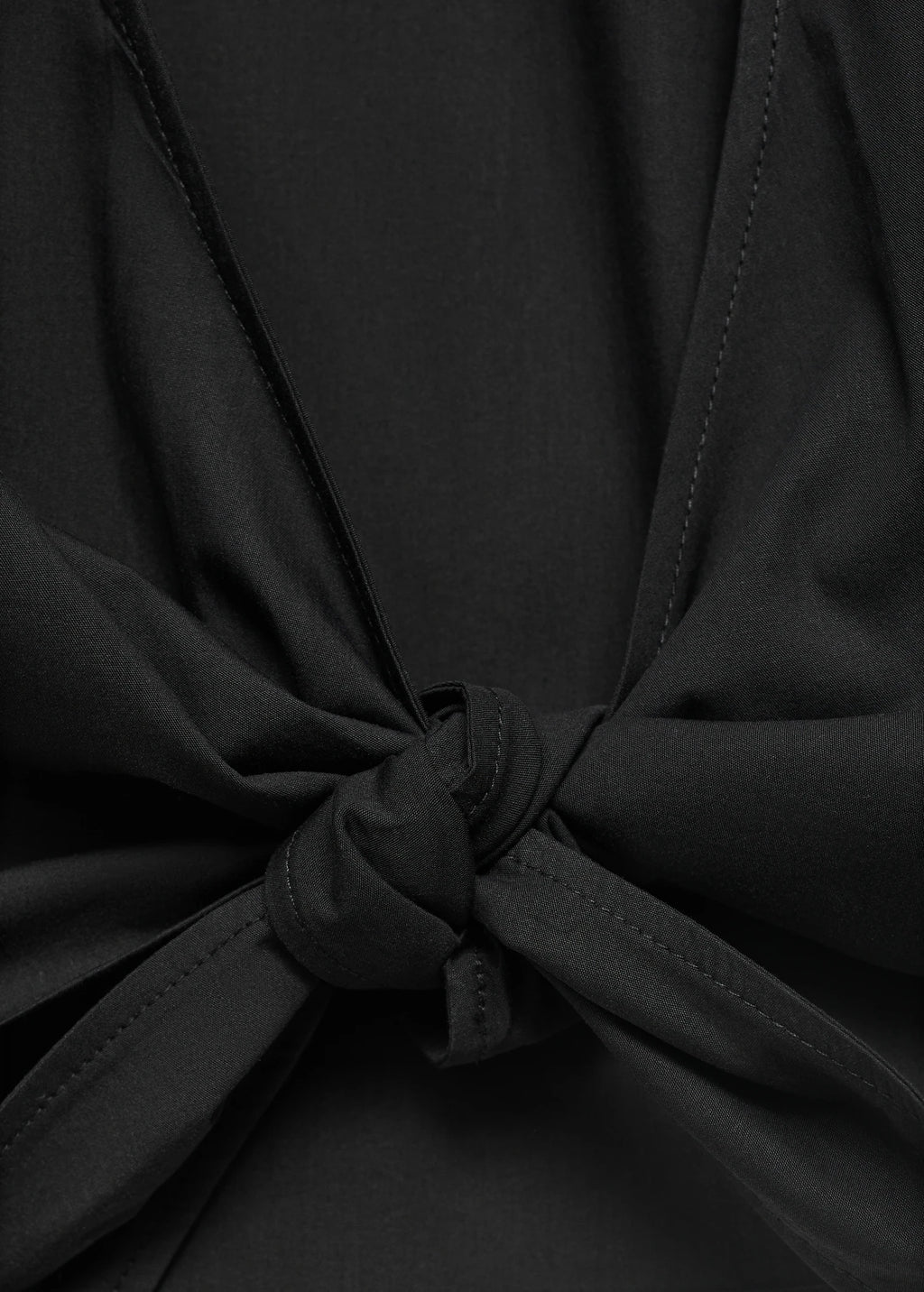 Crop Top With Bow On The Back