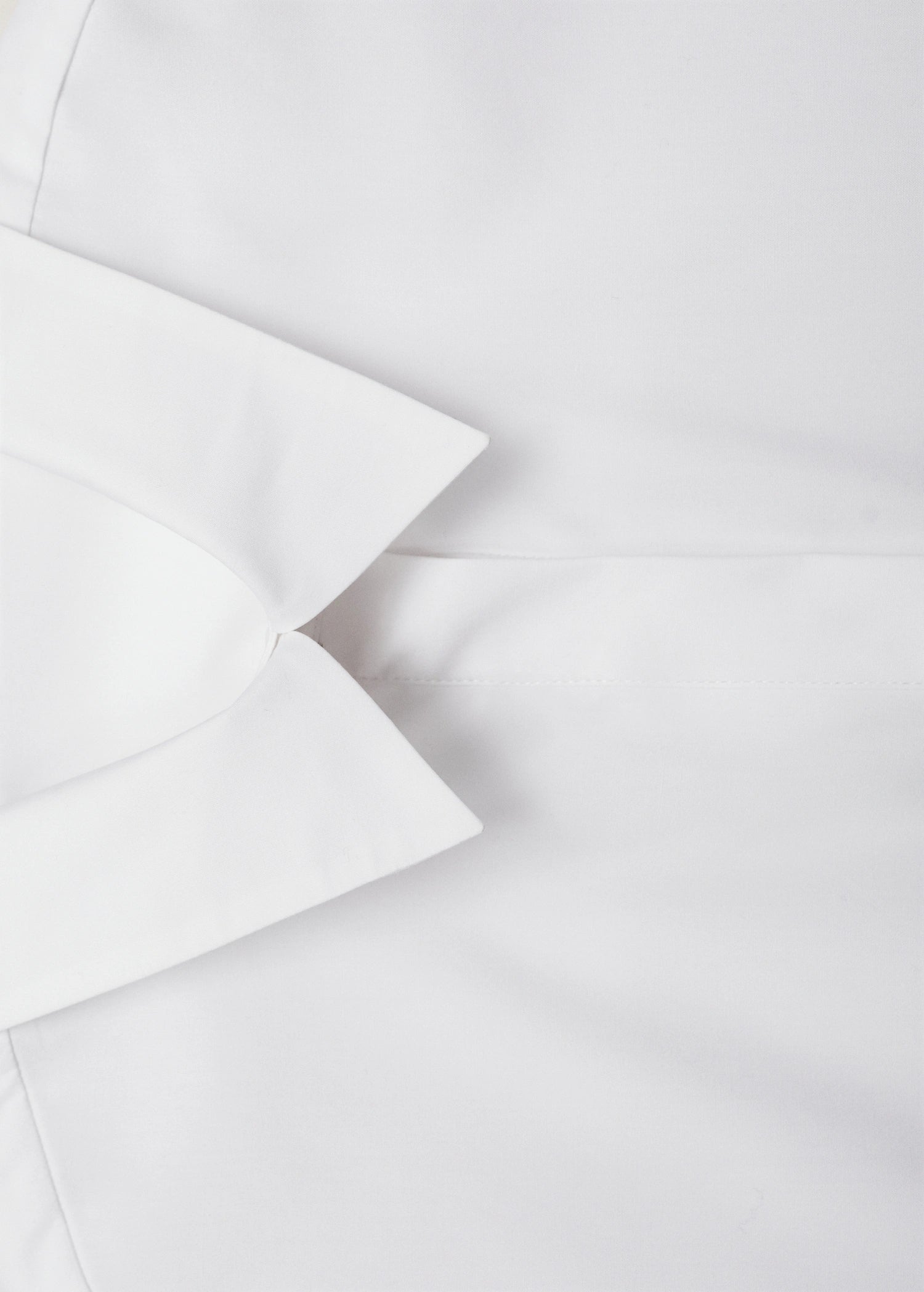 Cropped Cotton Shirt