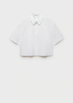 Cropped Cotton Shirt