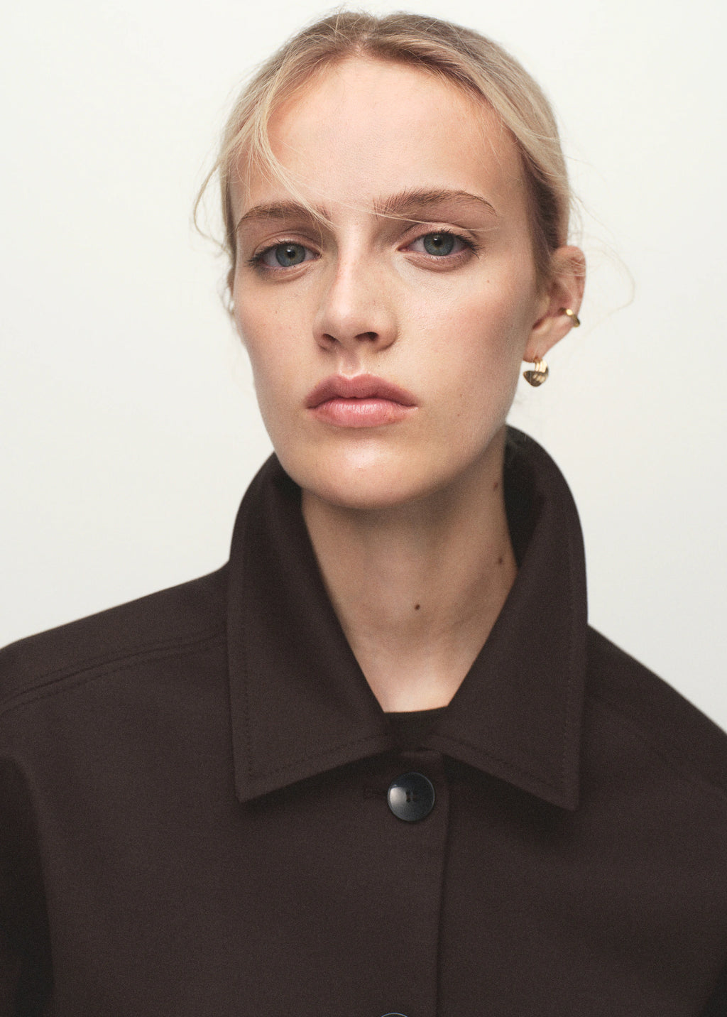 Cropped Jacket With Pockets