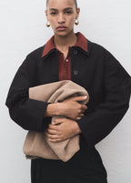 Cropped Jacket With Pockets