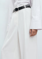 Cropped Poplin Shirt