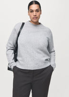 Cropped Tailored Pinstripe Trousers