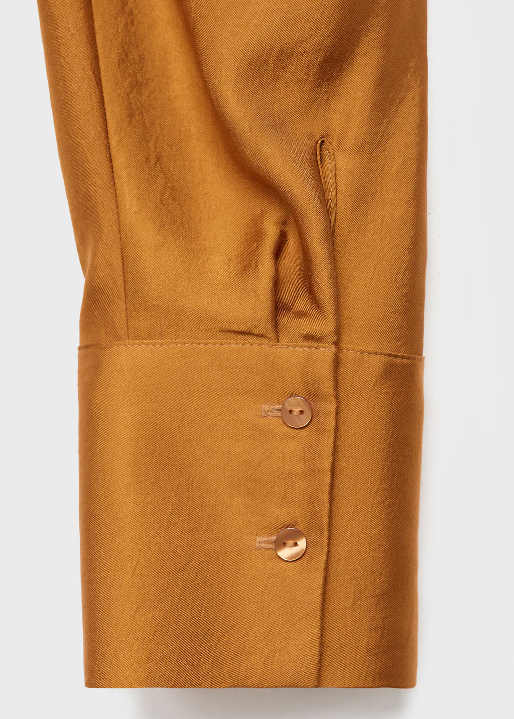 Cross Over Satin Blouse