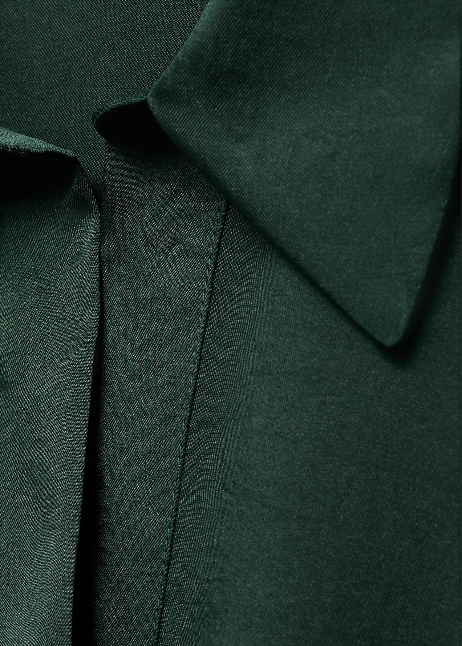 Cross Over Satin Blouse