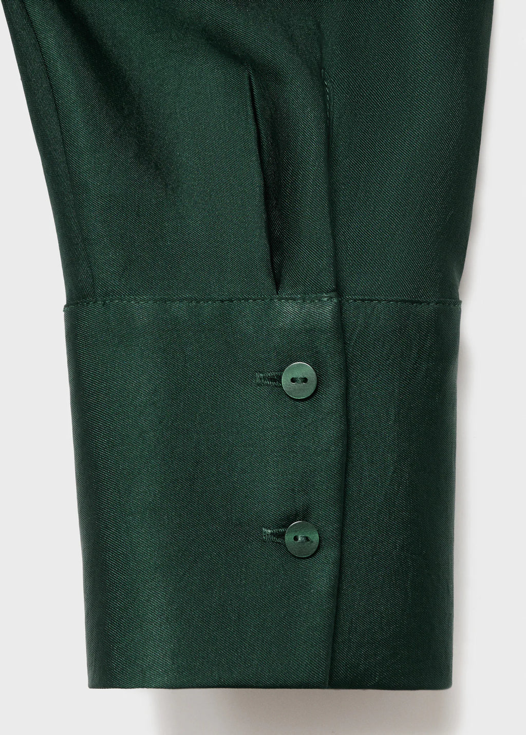 Cross Over Satin Blouse