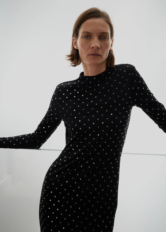 Crystal Open Back Dress