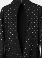 Crystal Open Back Dress