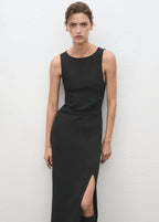 Cut Out Ruched Dress
