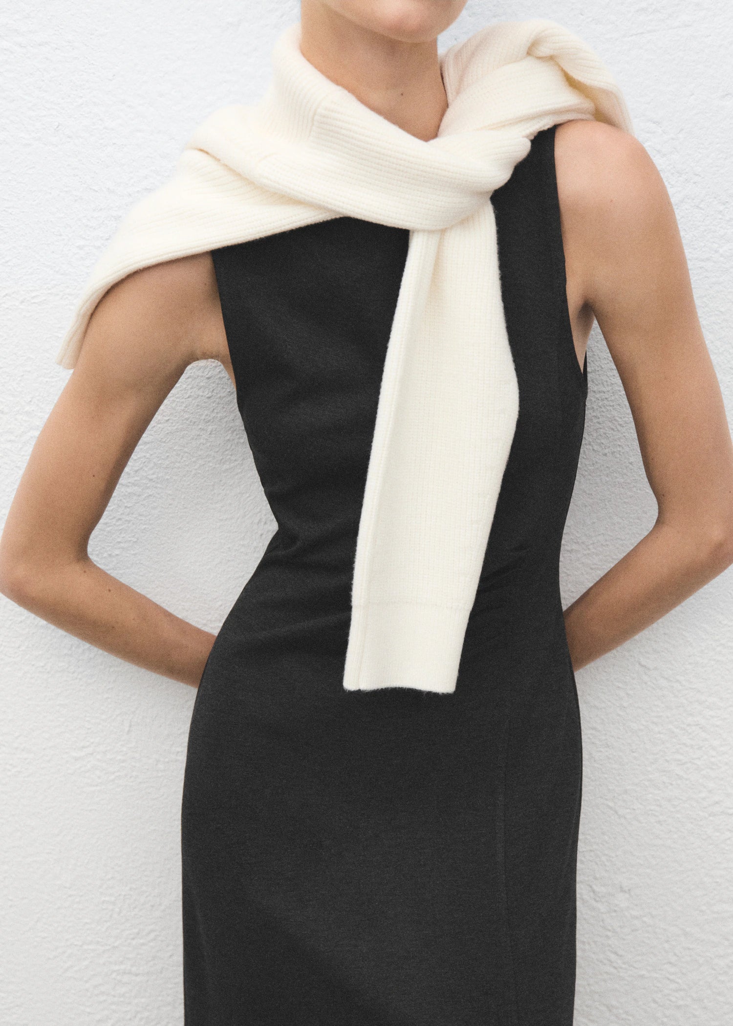 Cut Out Ruched Dress