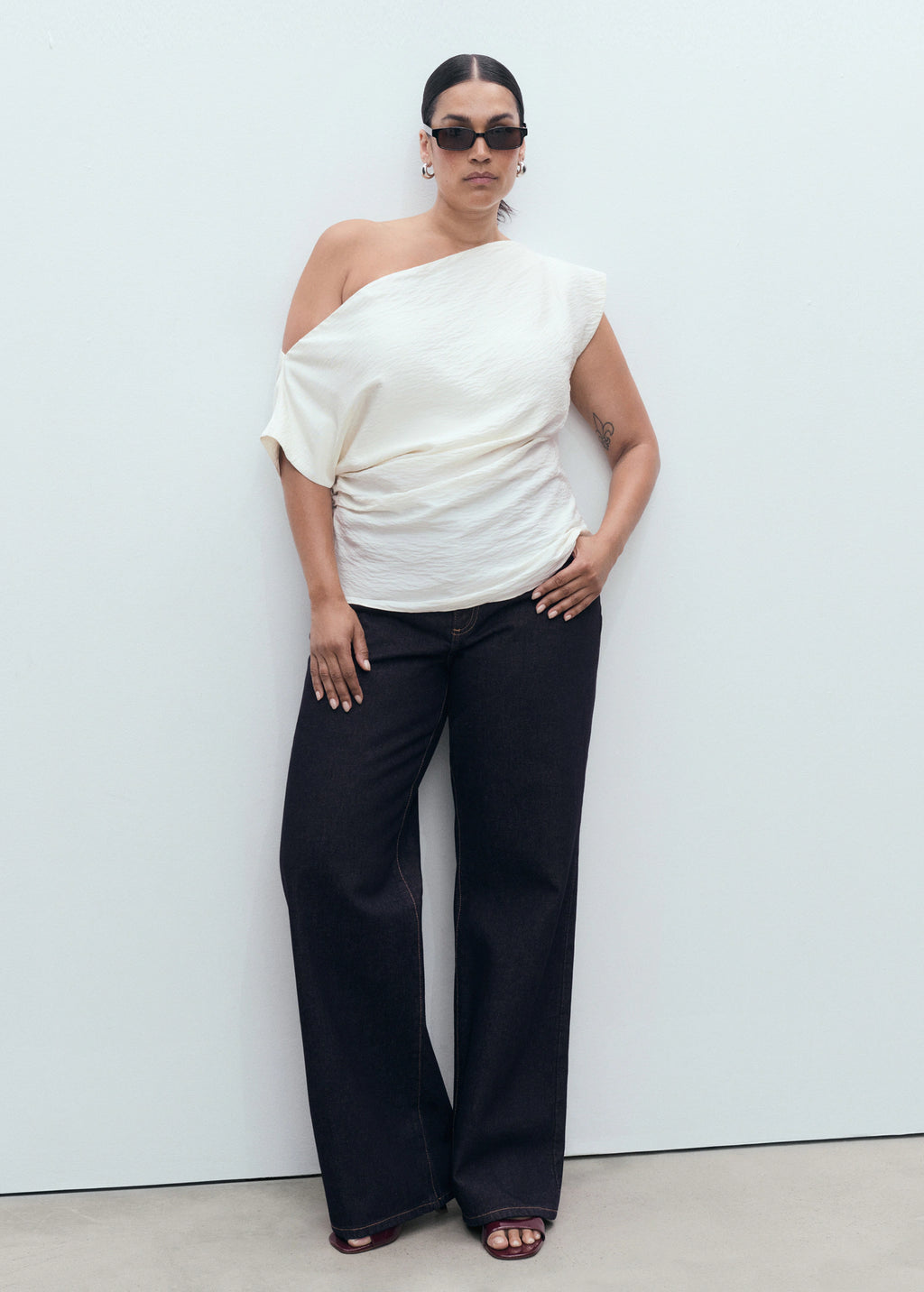 Danila Wide Leg High Rise Jeans